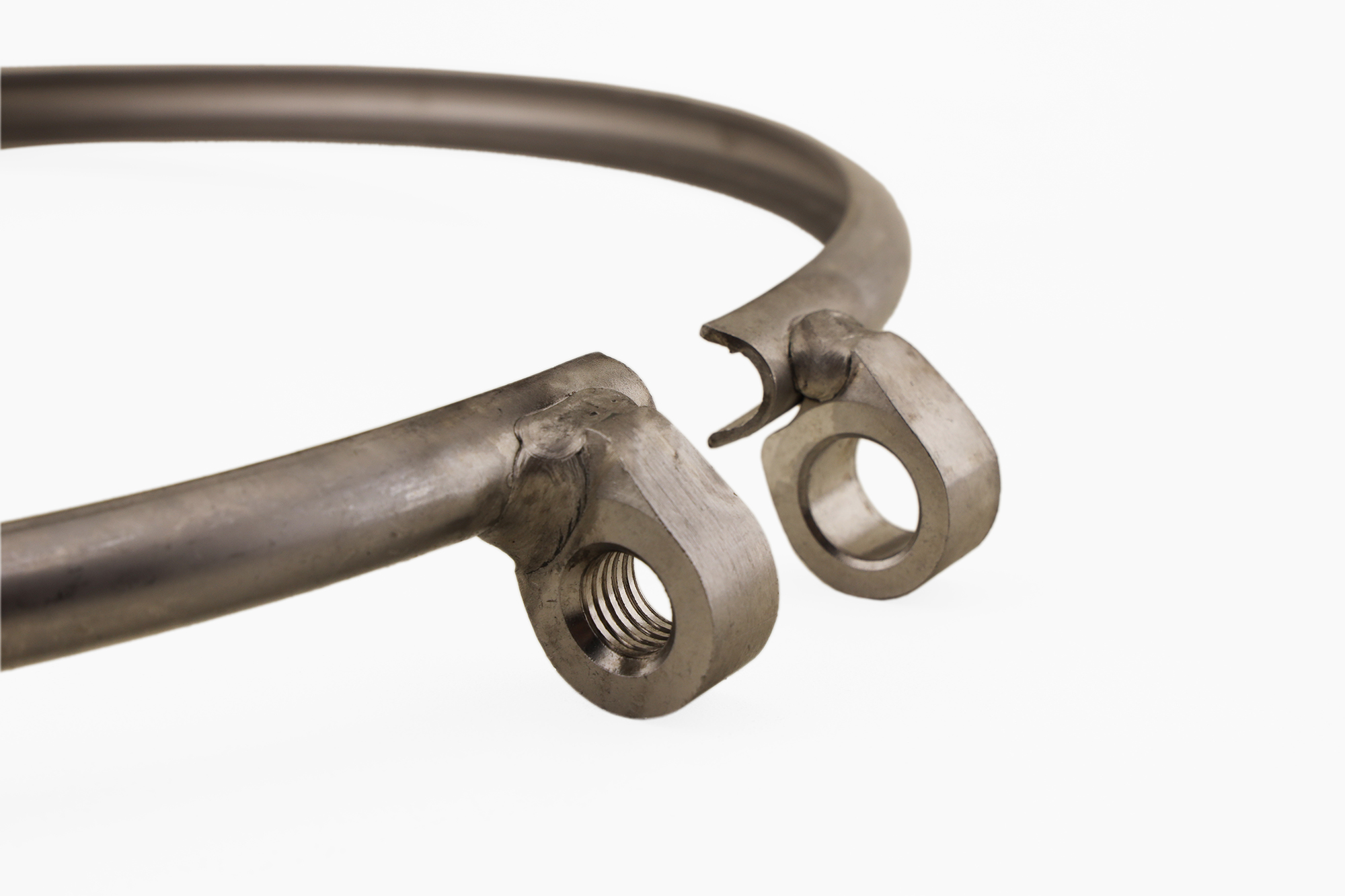 Steel Bolt Ring for 55 Gallon Stainless Steel Drum Bubba's Barrels